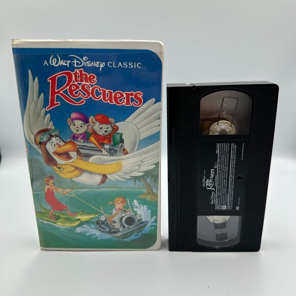 The Rescuers VHS Walt Disney Classic 1992 Animation Family Movie G-Rated - Picture 3 of 3